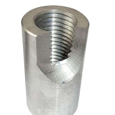 সিভিল নির্মাণ 50mm জন্য হাতা ইস্পাত Rebar Splicing কাপলার সংযোগ