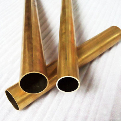 স্পষ্টতা বিজোড় পিতল টিউব ASTM C22000 99.9% বিশুদ্ধ সোজা H62 পাতলা প্রাচীর ETP সোজা কপার টিউব