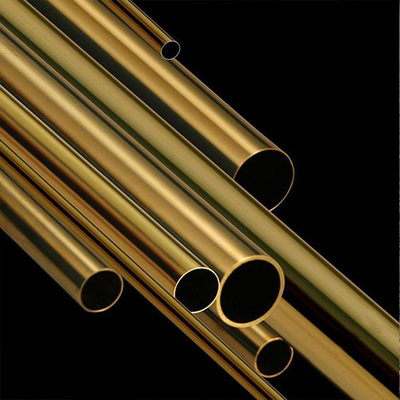 স্পষ্টতা বিজোড় পিতল টিউব ASTM C22000 99.9% বিশুদ্ধ সোজা H62 পাতলা প্রাচীর ETP সোজা কপার টিউব