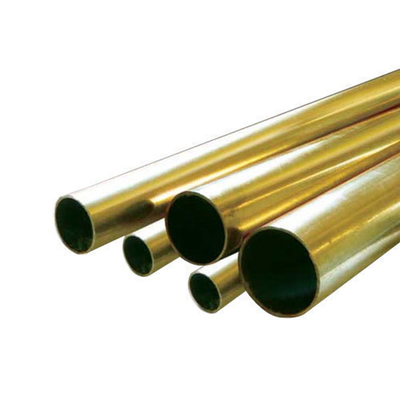 স্পষ্টতা বিজোড় পিতল টিউব ASTM C22000 99.9% বিশুদ্ধ সোজা H62 পাতলা প্রাচীর ETP সোজা কপার টিউব