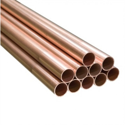 লাল কপার পাইপিং 99.99% বিজোড় T1 T2 T3 C11000 AISI 0.025mm-0.6mm